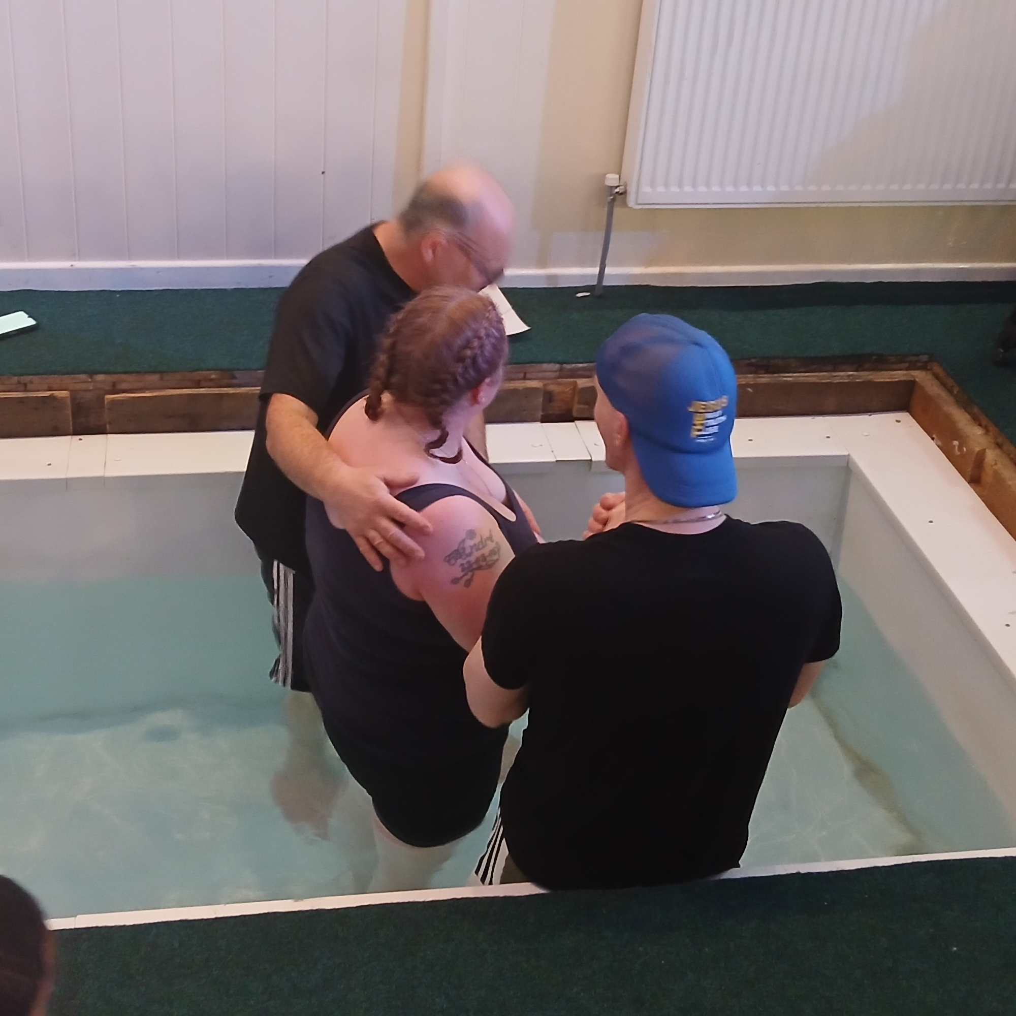 Receiving prayer afterwards