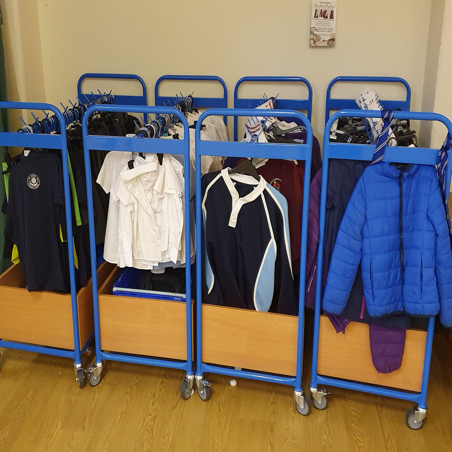 Our rails of uniform